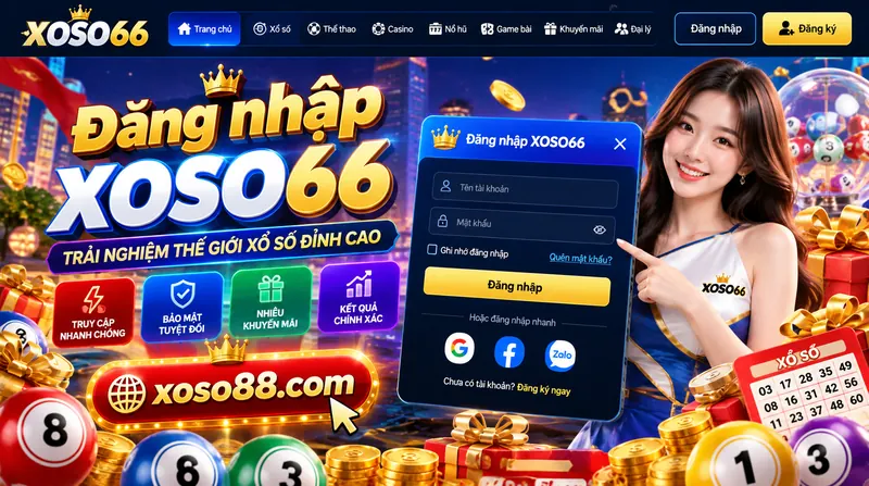 Đăng nhập XOSO66