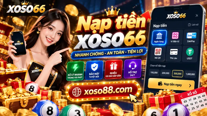 Nạp tiền XOSO66