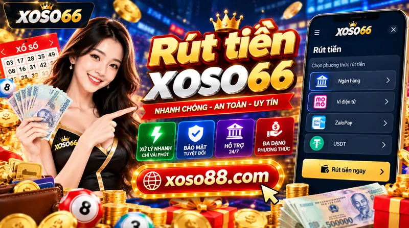 Rút tiền XOSO66